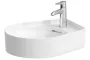 Laufen Val matt fehér mosdótál 50x40 cm, 1 csaplyukkal H8122817571041