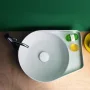 Laufen Val matt fehér mosdótál 50x40 cm, csaplyuk és túlfolyó nélkül H8122817571121