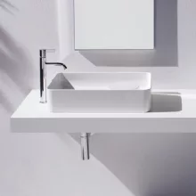   Laufen Val matt fehér mosdótál 55x36 cm, túlfolyó nélkül H8122827571121