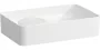 Laufen Val matt fehér mosdótál 55x36 cm, túlfolyó nélkül H8122827571121
