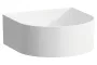 Laufen Sonar matt fehér mosdótál 34x34 cm 8123407571121