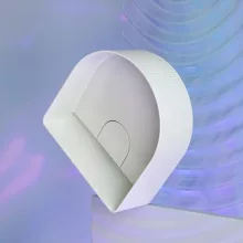   Laufen Sonar fehér mosdótál textúrált felülettel 34x34 cm H8123410001121