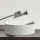 Laufen Sonar matt fehér mosdótál textúrált felülettel 34x34 cm H8123417571121