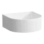 Laufen Sonar matt fehér mosdótál texturált felülettel 41x36,5 cm H8123437571121