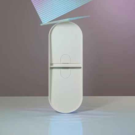 Laufen Sonar matt fehér dupla mosdótál H8123487571121