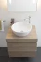 Laufen Pro mosdóál 42x42cm, csaplyuk és túlfolyó nélkül H8129620001121