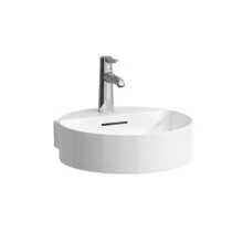   Laufen Val fehér kézmosó 40x42.5 cm, csiszolt alsó felülettel, 1 csaplyukkal H8132810001041