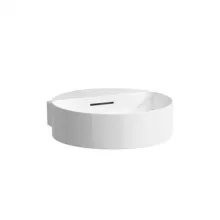   Laufen Val fehér kézmosó 40x42.5 cm, csiszolt alsó felülettel, csaplyuk nélkül H8132810001091