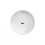 Laufen Living City alulról beépíthető kerámia mosdó 45x45,5 cm csiszolt alsó felülettel, csaplyuk és túlfolyó nélkül, fehér H8134390001091