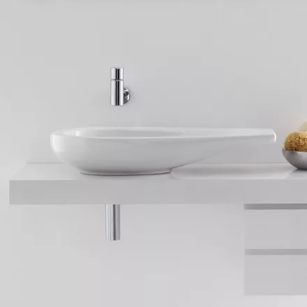 Laufen Ilbagnoalessi One mosdó 90x50cm, csaplyuk és túlfolyó nélkül H8149754001091