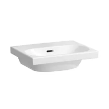   Laufen Lua kerámia kézmosó túlfolyóval 45x35 cm csapfurat nélkül, fehér H8150810001091