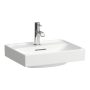 Laufen Meda porcelán kézmosó 45x35 cm túlfolyóval és csaplyuk nélkül, fehér H8151110001091