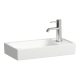 Laufen Meda porcelán kézmosó 46X23,5 cm csaplyuk nélkül, jobbos/fehér H8151130001121