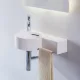 Laufen Val köralakú kézmosó 55x31,5 cm, 1 csaplyukkal, fehér H8152830001051