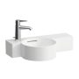 Laufen Val köralakú kézmosó 55x31,5 cm, 1 csaplyukkal, fehér H8152830001051