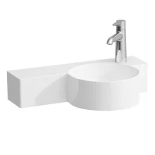   Laufen Val köralakú fehér kézmosó 55x31.5 cm, 1 csaplyukkal és túlfolyó nélkül H8152840001141