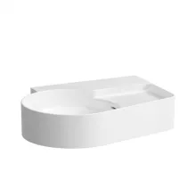   Laufen Val fehér kézmosó 53x40 cm, csaplyuk nélkül H8152880001091
