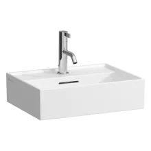   Laufen Kartell by Laufen mosdó 45x34 cm egy csaplyukkal és túlfolyóval, LCC bevonattal H8153304001041