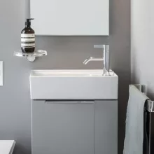   Laufen Kartell by Laufen jobbos fehér kézmosó 46x28 cm, 1 csaplyukkal H8153340001111