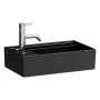 Laufen Kartell by Laufen balos kézmosó 1 csapfurattal 46x28 cm, fényes fekete H8153350201111