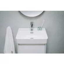 Laufen Pro X procelán kézmosó 45x34 cm csaplyukkal és túlfolyóval, fehér kivitelben