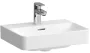 Laufen Pro X procelán kézmosó 45x34 cm csaplyukkal és túlfolyóval, fehér kivitelben