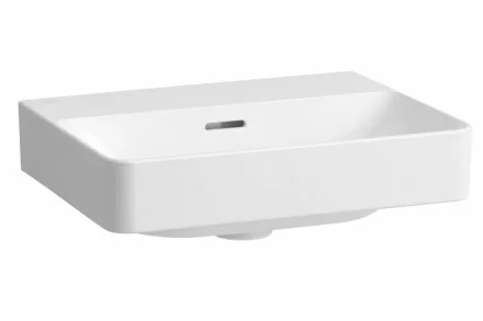 Laufen Pro X procelán kézmosó 45x34 cm túlfolyóval és csaplyuk nélkül, fehér kivitelben