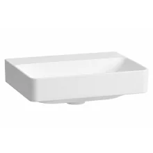 Laufen Pro X procelán kézmosó 45x34 cm túlfolyó és csaplyuk nélkül, fehér kivitelben
