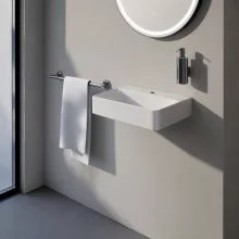 Laufen Pro X procelán kézmosó 45x34 cm csaplyukkal és túlfolyó nélkül, fehér kivitelben