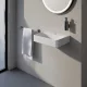 Laufen Pro X procelán kézmosó 45x34 cm csaplyukkal és túlfolyó nélkül, fehér kivitelben