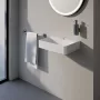Laufen Pro X procelán kézmosó 45x34 cm csaplyukkal és túlfolyó nélkül, fehér kivitelben