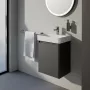 Laufen Pro X procelán kézmosó 45x34 cm csaplyukkal és túlfolyó nélkül, fehér kivitelben