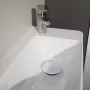 Laufen Pro X kompakt porcelán 48x28 cm kézmosó csaplyukkal és túlfolyó nélkül, jobbos/fehér 