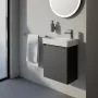 Laufen Pro X kompakt porcelán 48x28 cm kézmosó csaplyukkal és túlfolyó nélkül, jobbos/fehér 