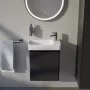 Laufen Pro X kompakt porcelán 48x28 cm kézmosó csaplyukkal és túlfolyó nélkül, jobbos/fehér 