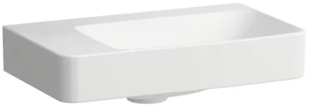 Laufen Pro X kompakt porcelán 48x28 cm kézmosó túlfolyó és csaplyuk nélkül, balos/fehér 