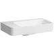Laufen Pro X kompakt porcelán 48x28 cm kézmosó túlfolyó és csaplyuk nélkül, balos/fehér 