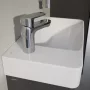 Laufen Pro X kompakt porcelán 48x28 cm kézmosó csaplyukkal és túlfolyó nélkül, balos/fehér 