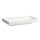 Laufen Meda porcelán mosdó csiszolt alsó felülettel 80x46 cm csaplyuk és túlfolyó nélkül, fehér H8161170001121