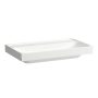 Laufen Meda porcelán mosdó csiszolt alsó felülettel 80x46 cm csaplyuk és túlfolyó nélkül, fehér H8161170001121