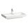 Laufen Meda porcelán mosdó csiszolt alsó felülettel 80x46 cm 3 csaplyukkal és túlfolyó nélkül LCC bevonattal, fehér H8161174001581