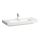 Laufen Meda porcelán mosdó csiszolt alsó felülettel 100x46 cm túlfolyóval és csaplyuk nélkül, LCC bevonattal, fehér H8161194001091