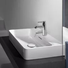   Laufen Val fehér csiszolt aljú mosdó 75x42 cm, 1 csaplyukkal H8162850001041