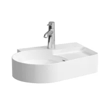   Laufen Val fehér mosdó 53x40 cm, csiszolt alsó felülettel, 1 csaplyukkal H8162880001061