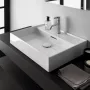 Laufen Kartell by Laufen mosdó csiszolt alsó felülettel 50x46 cm, LCC bevonat, fehér H8163324001041