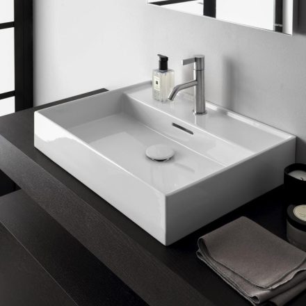 Laufen Kartell by Laufen mosdó csiszolt alsó felülettel 60x46 cm, fehér H8163330001041