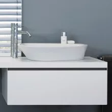   Laufen Palomba mosdótál 60x40cm, csaplyuk és túlfolyó nélkül H8168030001121