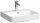Laufen Pro X porcelán 55x47 cm mosdó csaplyukkal és túlfolyóval, fehér kivitelben