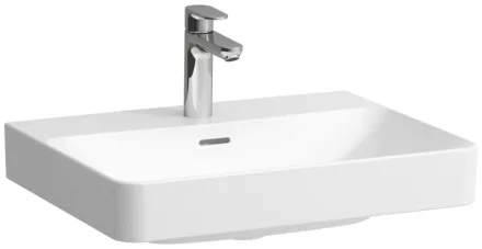 Laufen Pro X porcelán mosdó csiszolt alsó felülettel 60x47 cm túlfolyóval és csaplyuk nélkül, fehér kivitelben