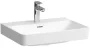 Laufen Pro X porcelán mosdó csiszolt alsó felülettel 60x47 cm csaplyukkal és túlfolyó nélkül, fehér kivitelben
